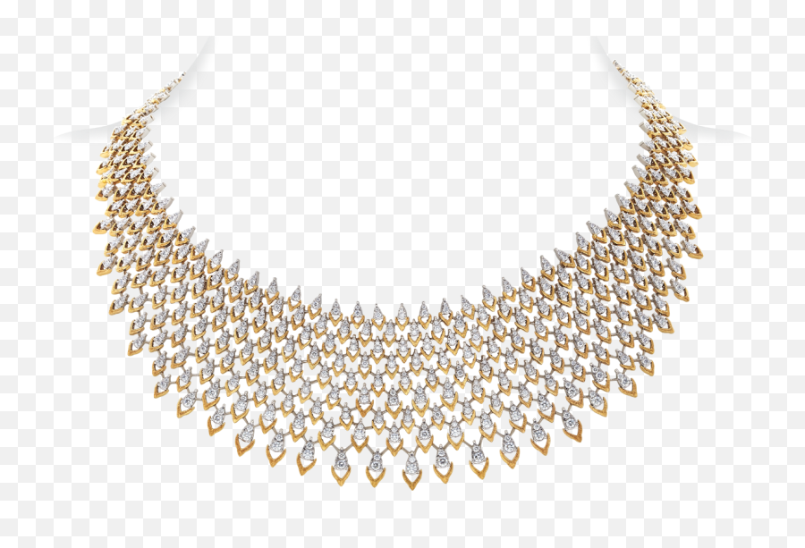 Diamond Necklace - Png Jewellers Diamond Necklace Designs,Diamond Earring Png