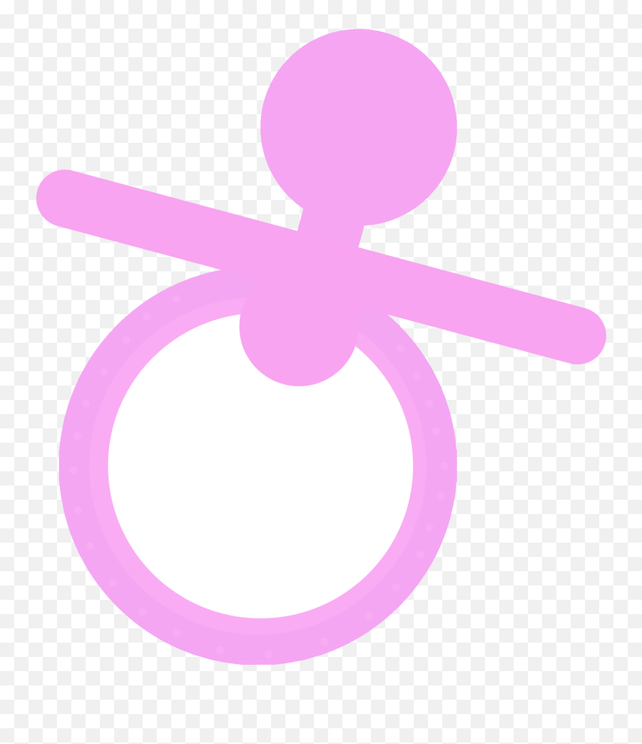 Bowtie And Baby Pink Hairbow Clipart - Pacifiers Tumblr Png Circle,Hair Bow Png