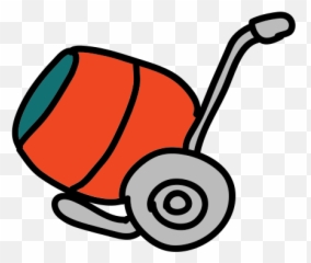 Red Cement Mixer Icon U2013 Free Download Png And Vector - Drawing