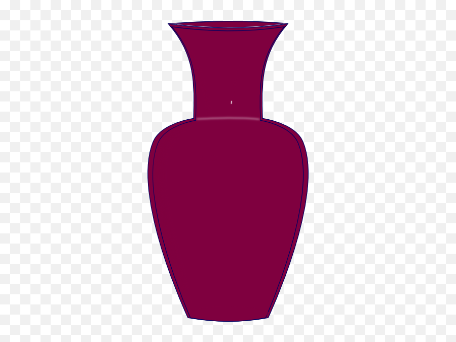 Purple Vase Clip Art - Vector Clip Art Online Vase Clipart Png,Vase Png