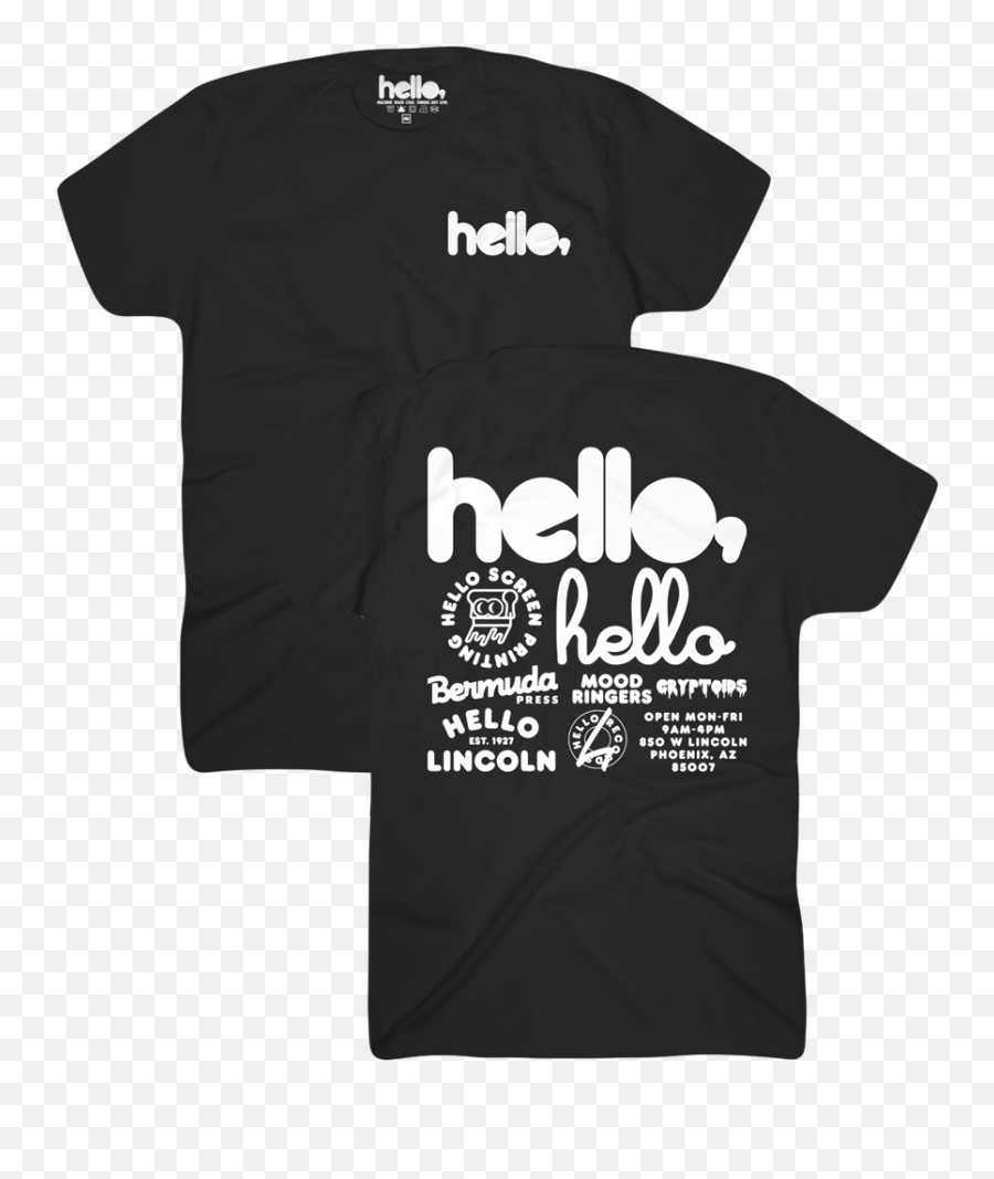 Hello Merch Family T - Shirt Button Active Shirt Png,Shirt Button Png