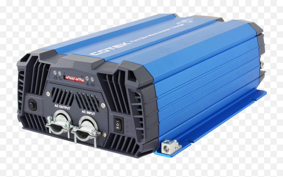 Cotek Sc - 1200224 High Frequency Pure Sine Wave Invertercharger Power Inverter Png,Sine Wave Png