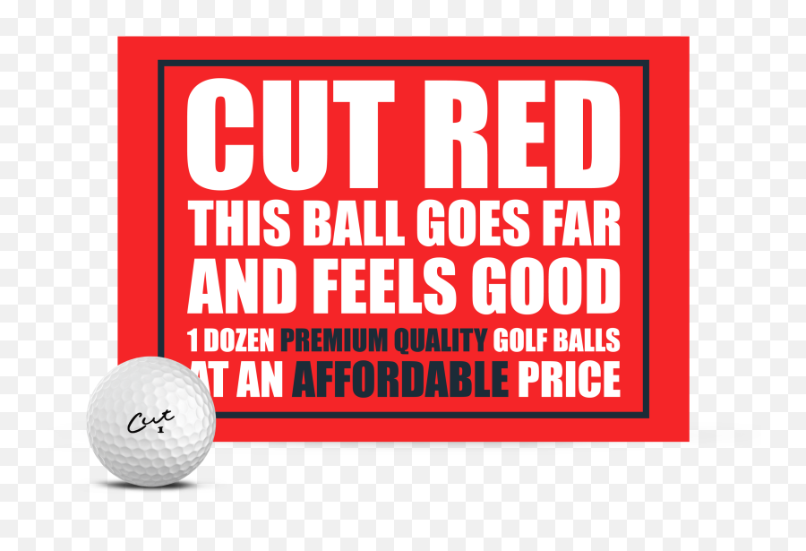 Cut Red 2 Piece Ionomer - Freetail Brewing Png,Golfball On Tee Icon Free