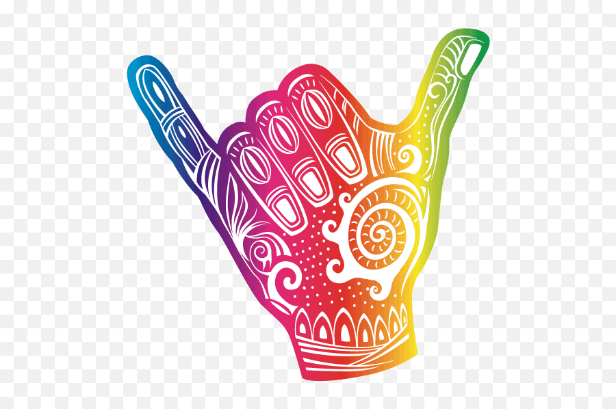 Shaka Sign Hand Png - Hang Ten Tattoos,Shaka Icon