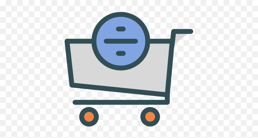 Cart Divide Shop Shopping Free Icon - Icono De Consumo Png,Divide Icon