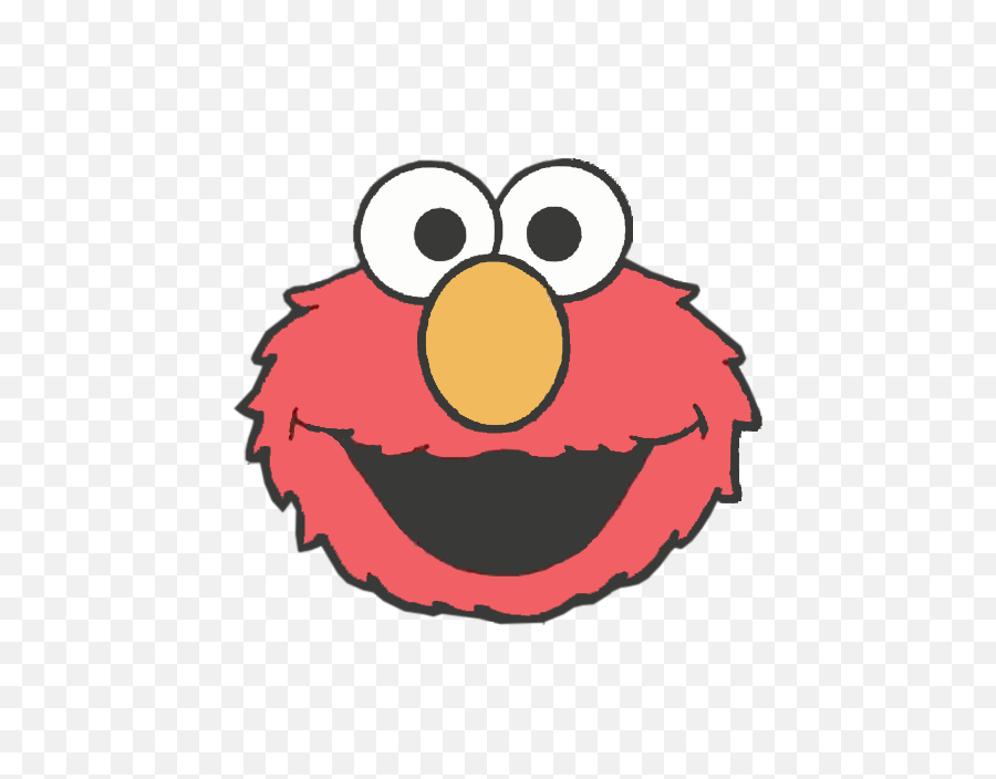 Cute Elmo Face Printable Png Image