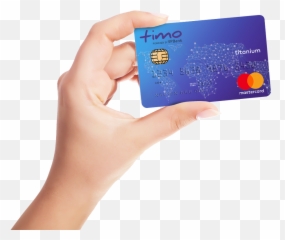 Credit Card Png - Holding A