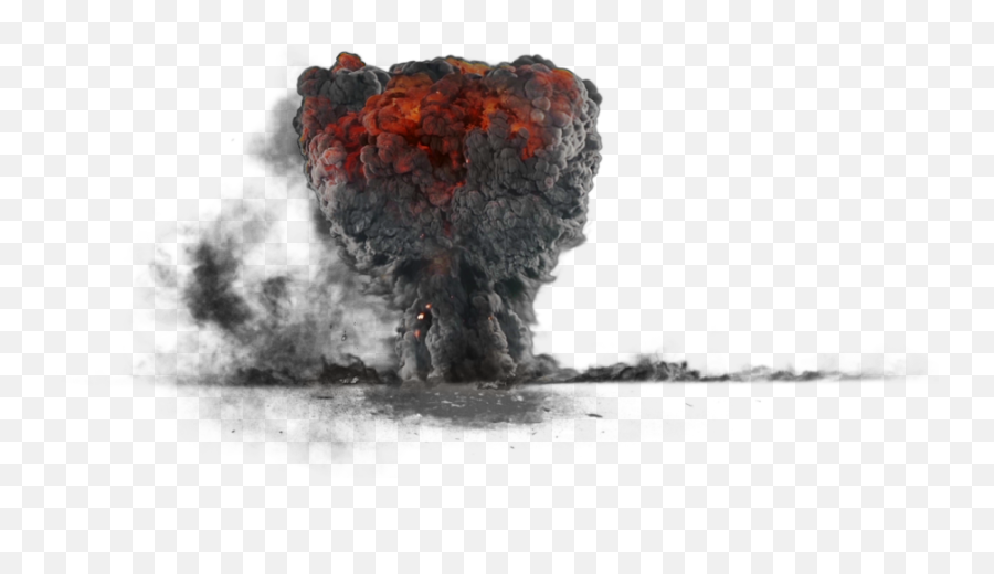 Explosion With Dark Smoke Png Image - Dark Smoke Png Hd,Dark Smoke Png