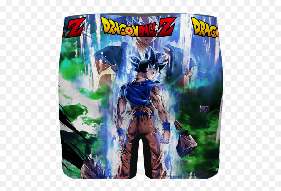 Dbz Goku Back Pose Awesome Ultra Instinct Menu0027s Brief - Fictional Character Png,Anime Folder Icon Spring 2016