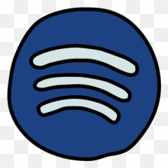 Spotify For Artists Icon In Doodle Style - Dot png