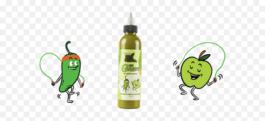 Hot Ones Jr U0027the Greenu0027 Worldu0027s Friendliest Sauce For Kids - Spicy Png,Hot Sauce Icon