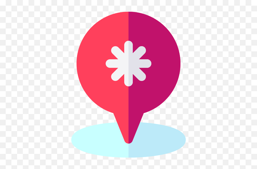 Map Marker - Free Maps And Location Icons Chamomile Vector Png,Google Maps Marker Circle Icon