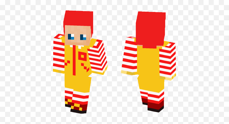 Download Ronald Mcdonald Minecraft Skin For Free - Man Bat Minecraft Skin Png,Ronald Mcdonald Png
