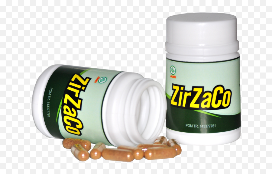 Download Hd Com Capsul Zirzaco Capsule - Shaped Herbal Pill Png,Pill Png