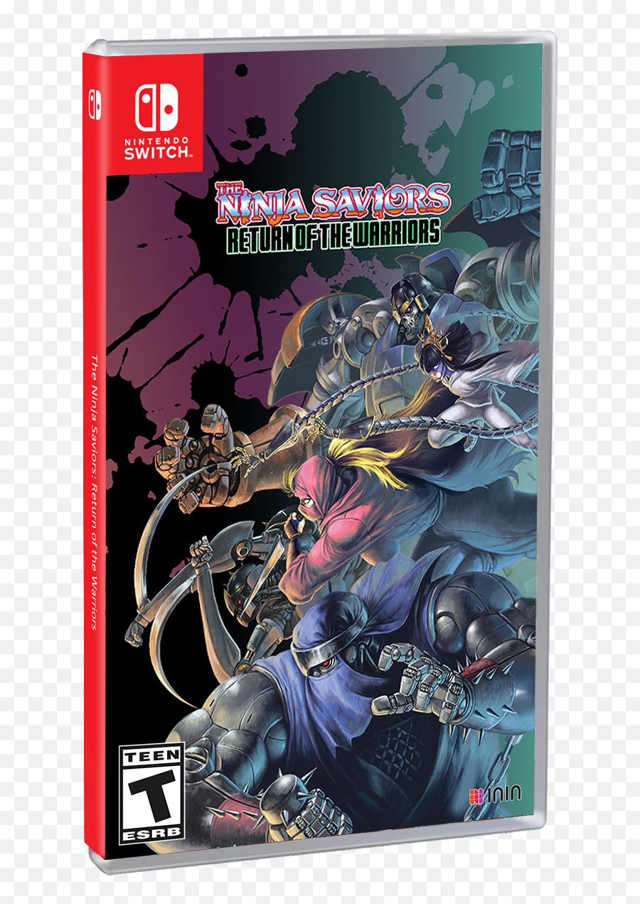 Inin The Ninja Saviors Return Of Warriors - Ninja Saviors Switch Png,Justice League Folder Icon