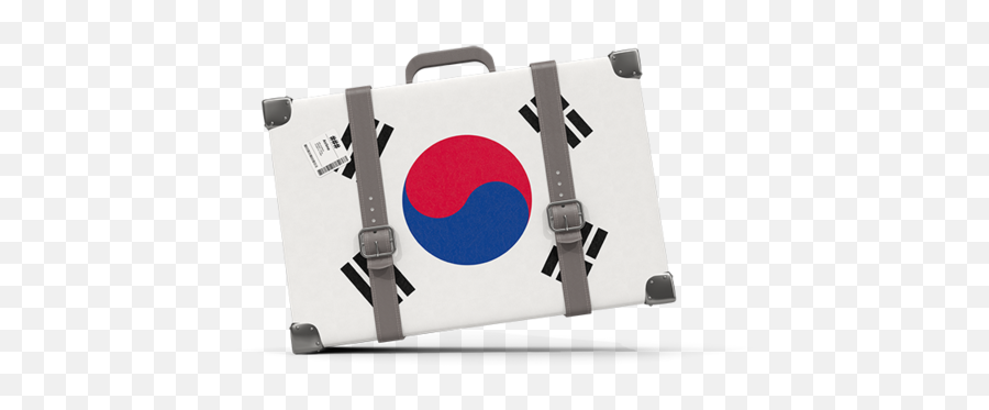 Traveling Icon Illustration Of Flag South Korea - Traveling To Canada Icon Png,Korea Flag Icon