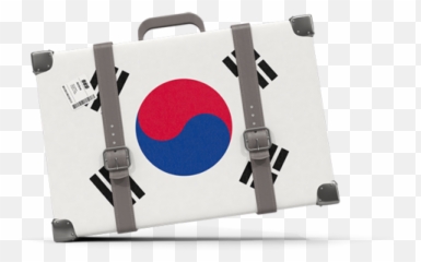 Traveling Icon Illustration Of Flag South Korea - Traveling To Canada Icon Png,Korea Flag Icon