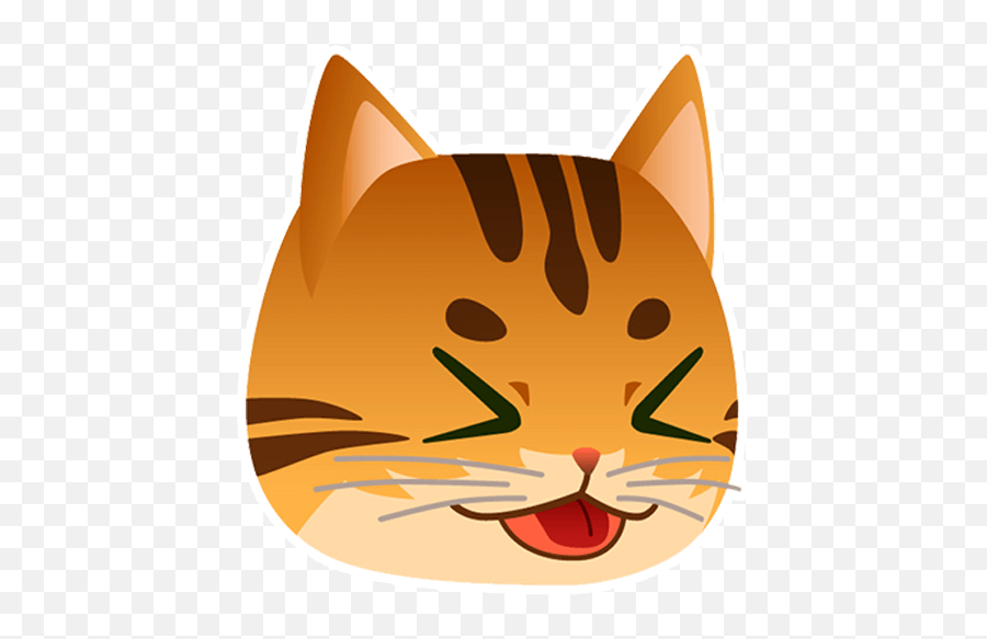 Cat Pack 1 By Marcossoft - Sticker Maker For Whatsapp Happy Png,Neko Icon Maker