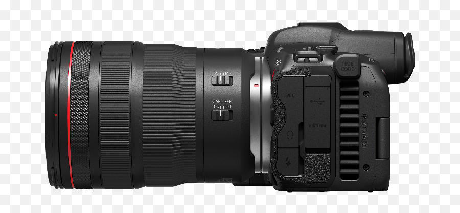 Dodd Camera - Canon Eos R5 C Mirrorless Cinema With Rf 24 Lens Png,