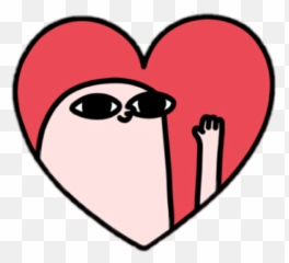 Love Clipart Sticker - Ketnipz Heart Png,Cute Stickers Png