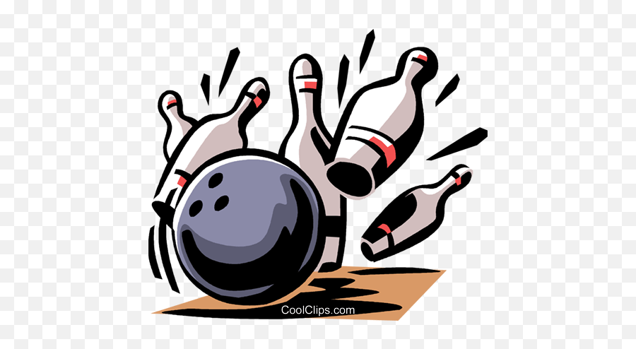 Bowling Ball And Pins Royalty Free Vector Clip Art - Vector Bola De Boliche Png,Bowling Ball Png
