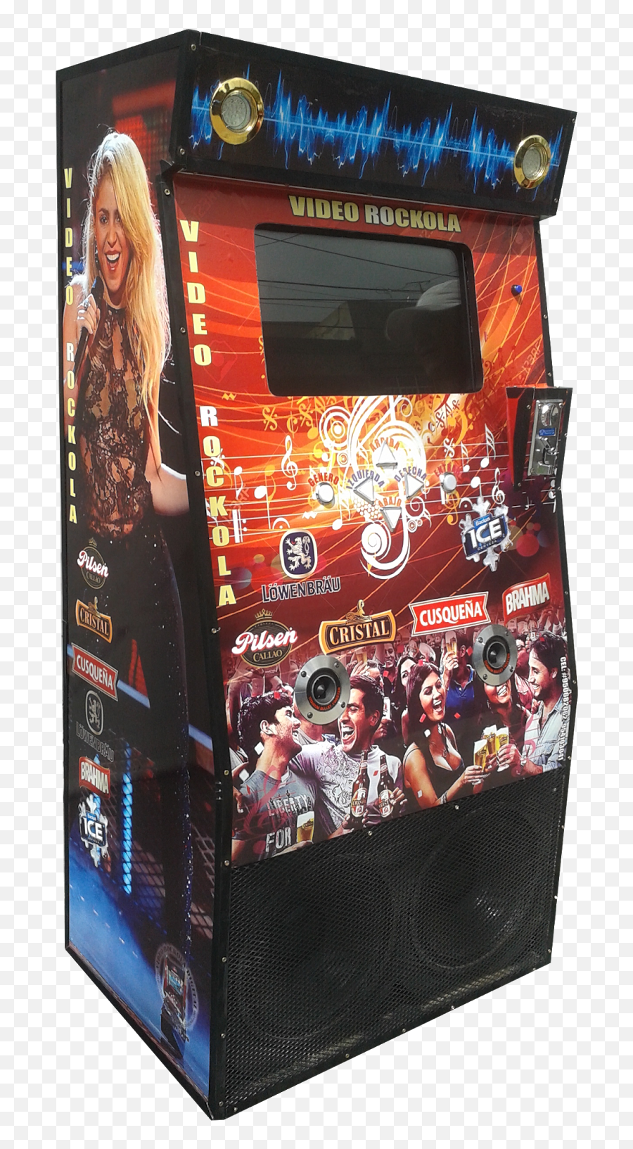 Video Game Arcade Cabinet Png - Rockola Png,Arcade Cabinet Png