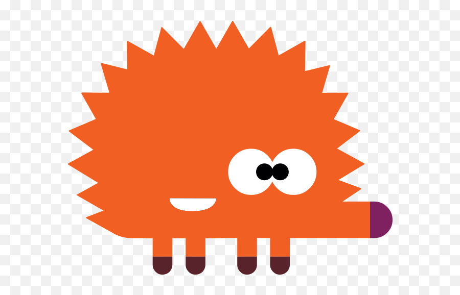 Hey Duggee Character Hedgley Png Hedgehog Transparent Background