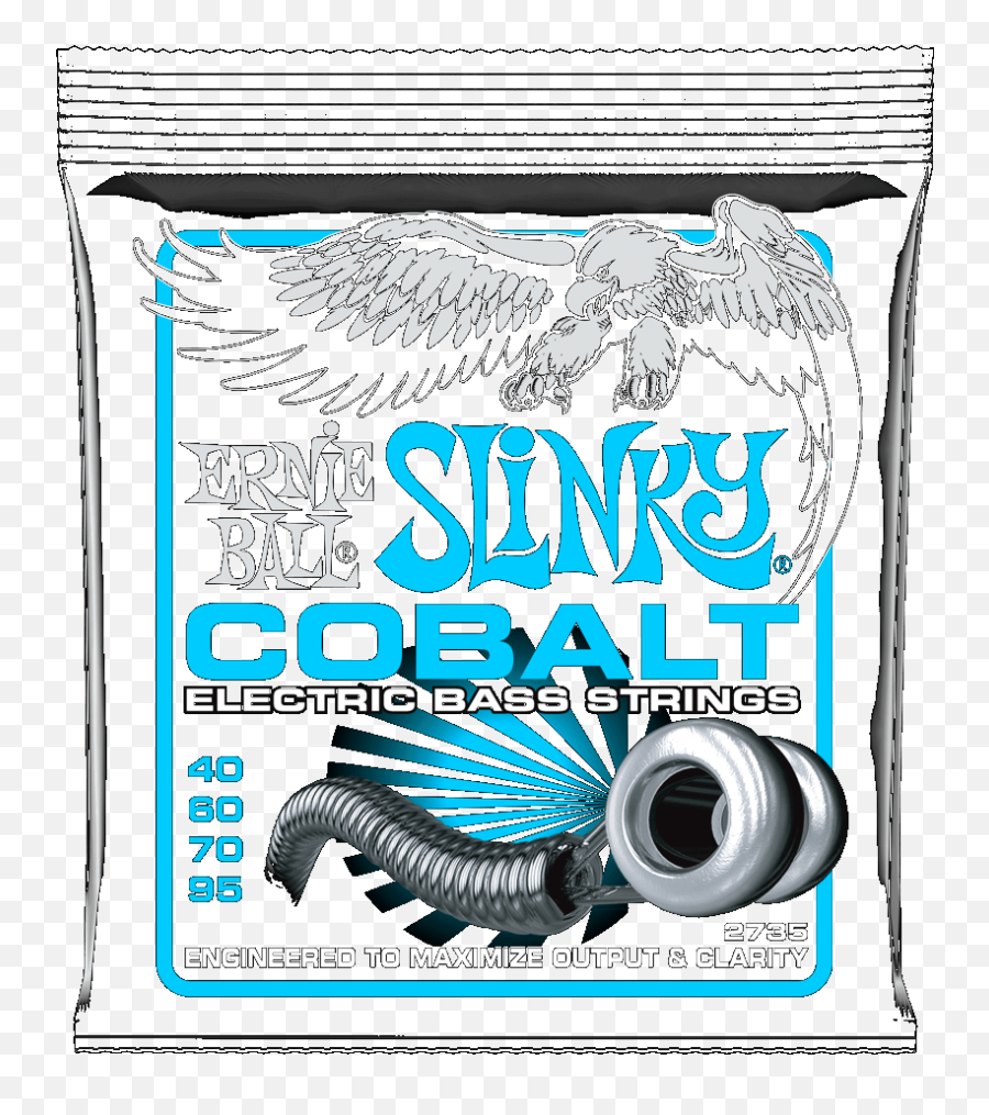 Slinky Png - Ernie Ball 2735 Cobalt Extra Slinky Bass Ernie Ball,Ernie Png