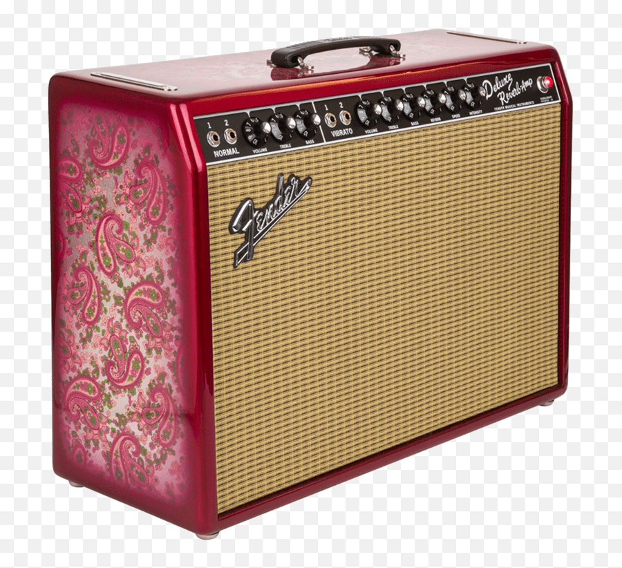 Fender 65 Deluxe Reverb Guitar Amp Free Png Images - Paisley Deluxe Reverb,Fender Logo Png