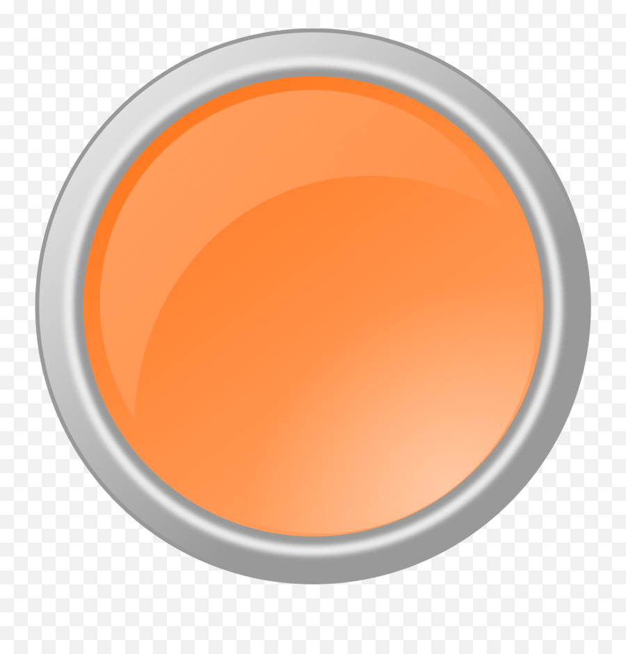 Download A Shiny Light Orange Button - Circle Png,Light Icon Png
