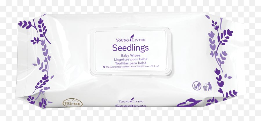Download Seedlings Baby Wipes Calm - Seedlings Baby Wipes Young Living Png,Young Living Logo Png