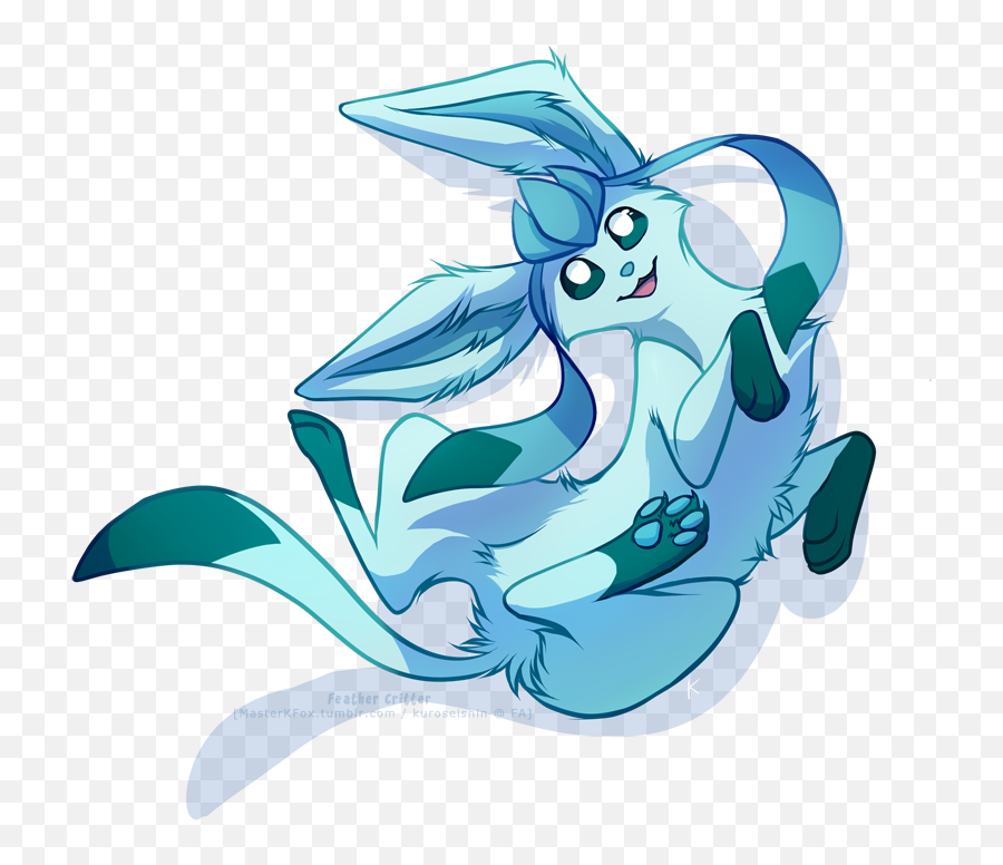 Cute Glaceon - Illustration Png,Glaceon Png