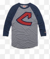 Cleveland Indians 1973 Raglan Retro Mlb Png Logo
