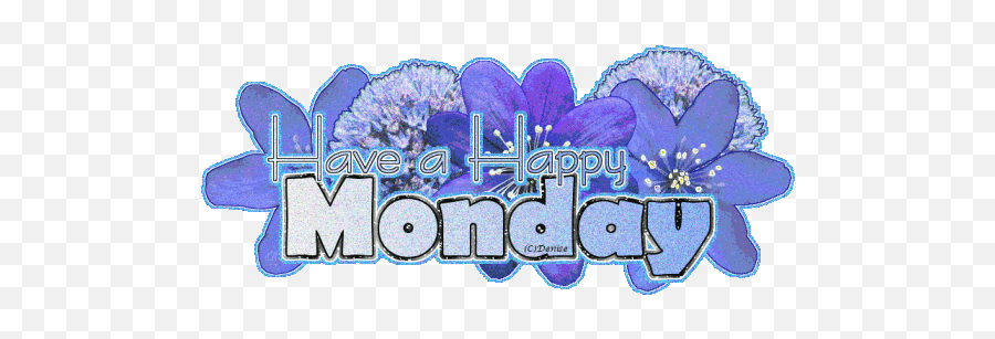 Monday Animated Images Gifs Pictures U0026 Animations - Blue Flower Png,Glitter Gif Transparent