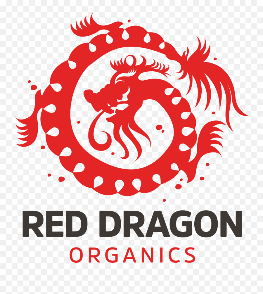 Myth Of The Dragon - Red Dragon Organics Graphic Design Png,Dragon Logo