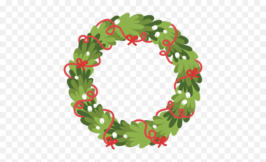 Christmas Wreath Icon 1 - Transparent Png U0026 Svg Vector File Leaf Garland Card Christmas,Christmas Garland Png
