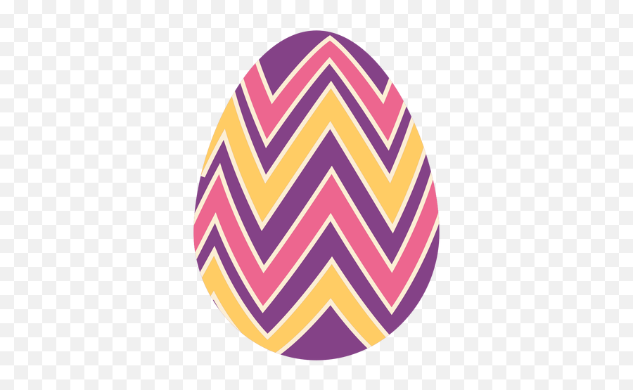 Egg Easter Painted Pattern Zigzag - Easter Egg Pattern Png,Egg Transparent Background