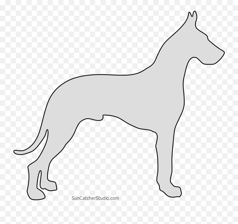 Download Silhouettes Jpg Png Svg Great Dane Dog Scroll Saw Patterns Rottweiler Png Free Transparent Png Images Pngaaa Com