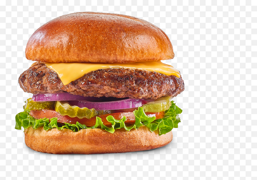Lunchmenu - Burger With Fries Png,Cheeseburger Transparent Background