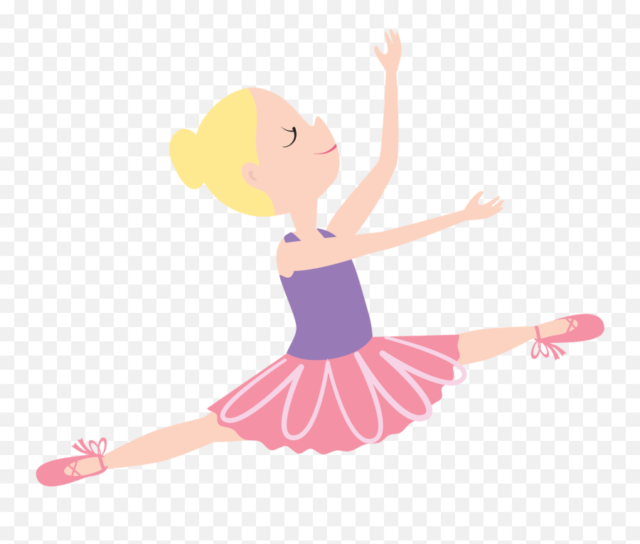 Ballet Shoes Png - Leaping Ballerina Clip Art,Ballerina Png