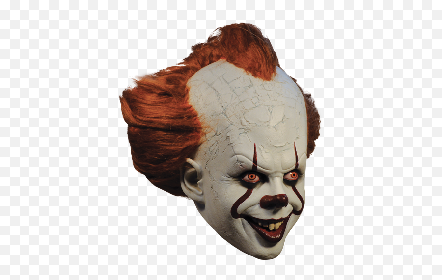 Pennywise Mask - Pennywise Deluxe Mask Png,Pennywise Png