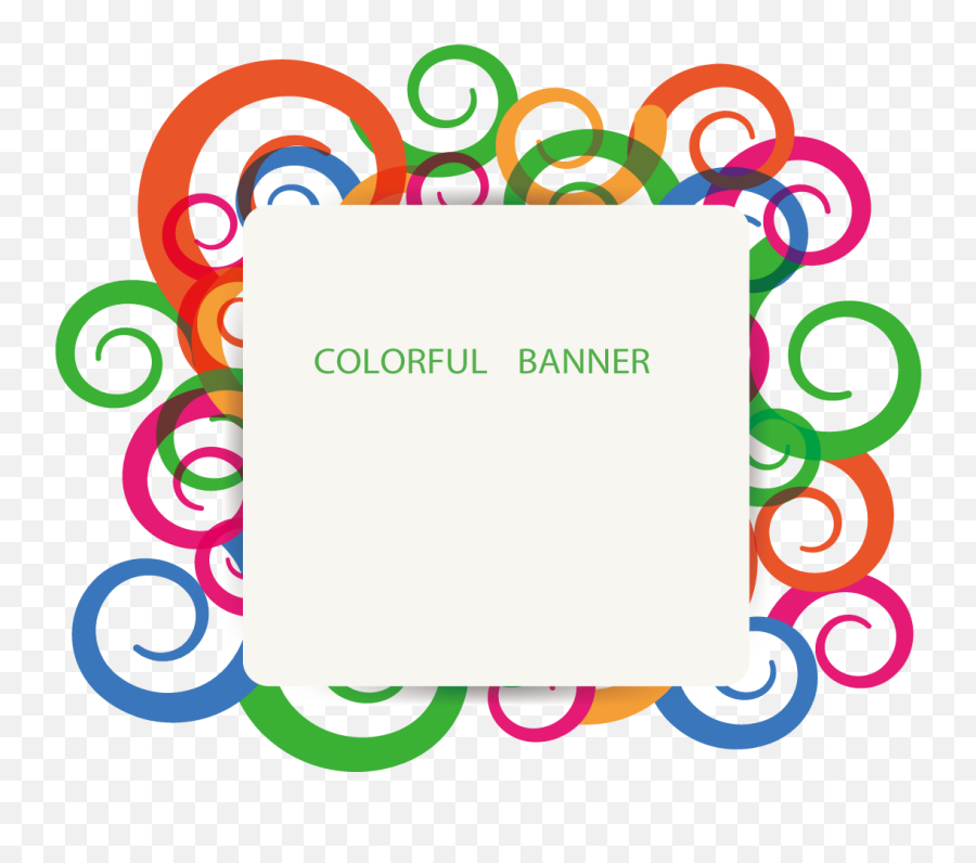 Colourful Patterns Border Vector - Colorful Borders And Frames Png ...