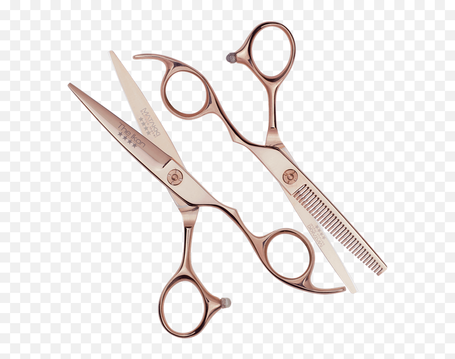 Gold Hair Scissors Png - Scissors,Comb Png