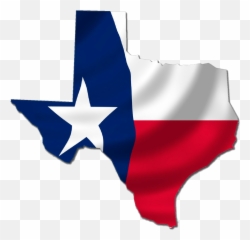 Outline State Of Texas Png Clipart - Flag Public Domain