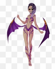 Evil Succubus - Eldarya Tenue Evil Succubus Full Size Png Succubus Eldarya,Succubus Png