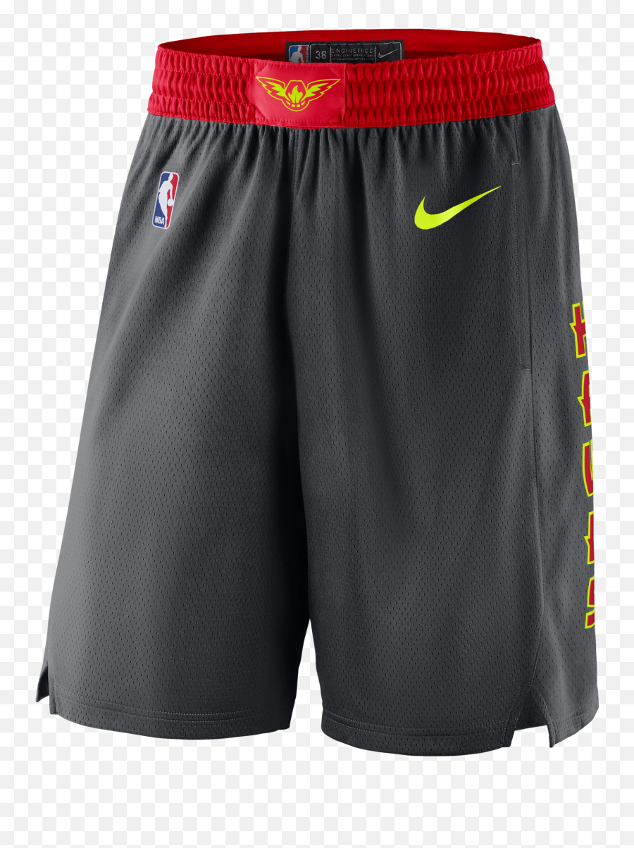 Nike Nba Atlanta Hawks Swingman Road Shorts - Atlanta Hawks Icon Jersey Png,Atlanta Hawks Png