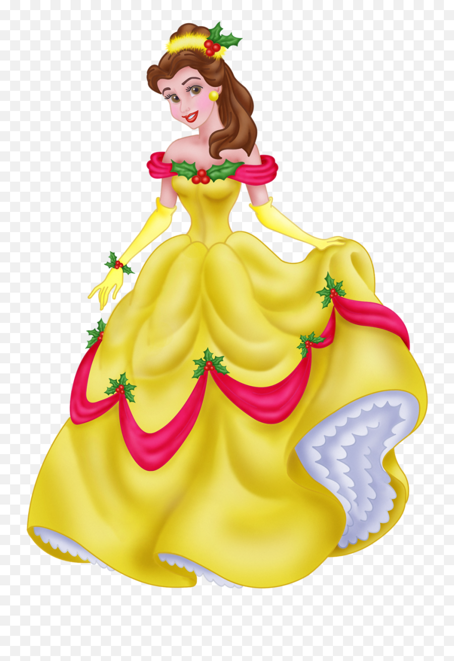 Disney Princesses Clipart Christmas - Princesas Disney Png Imagens Princesas Da Disney Png,Disney Png