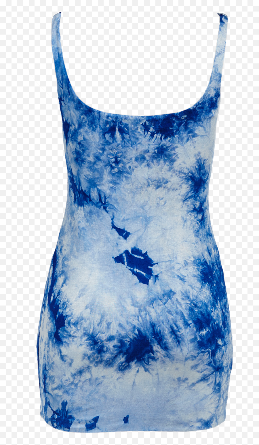 Tie Dye Dress In Blue Tidye - Sleeveless Png,Tie Dye Png