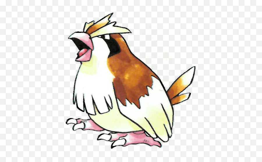 Official Artwork Set For - Pidgey Pokemon Red And Blue Png,Pidgey Png