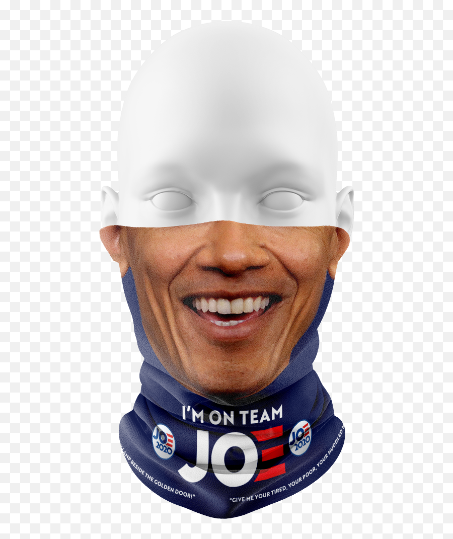 Biden Obama Face Shield - For Adult Png,Obama Face Png